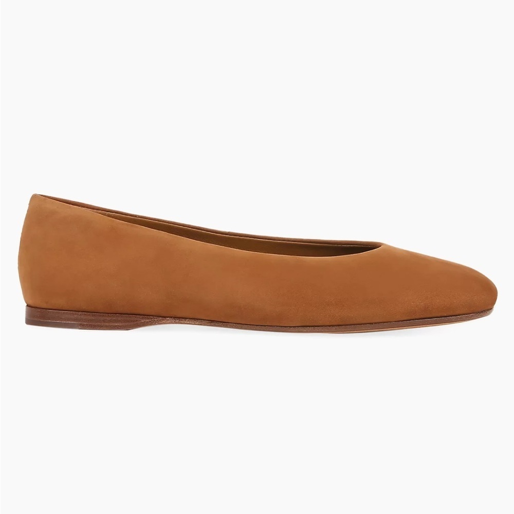 Vince Tan Leather Ballet Flats Size 7.5